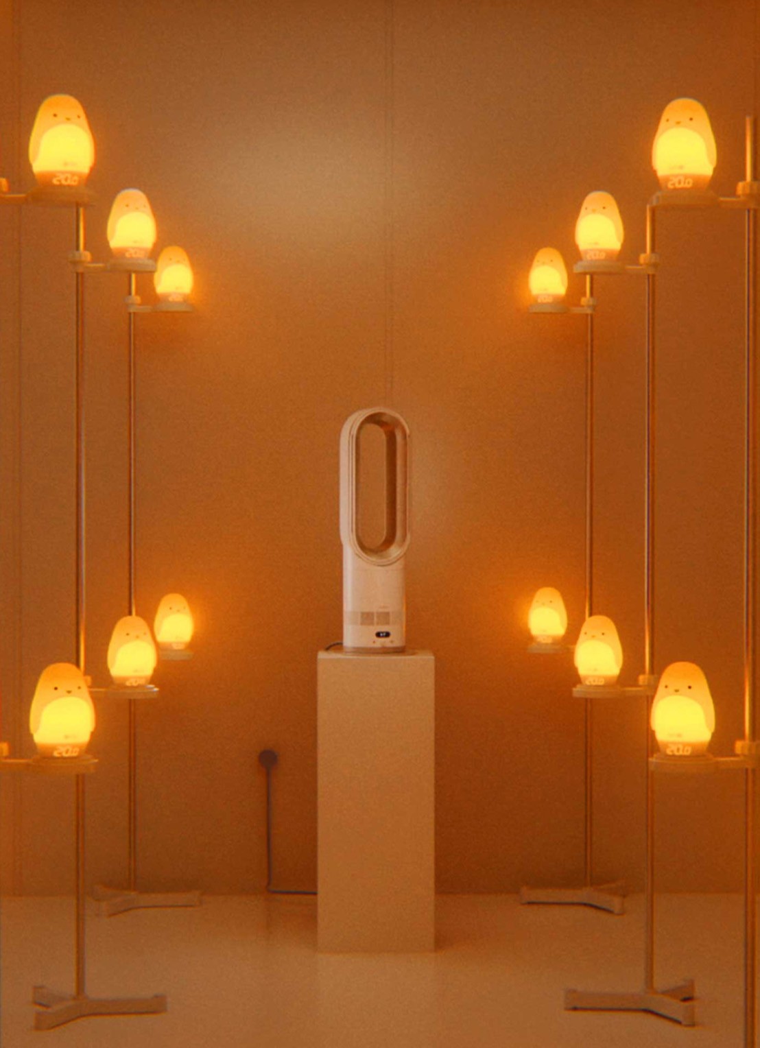 Dyson Hot+Cool™ HF1 R ventilatorverwarming - voorkant 8 zilver