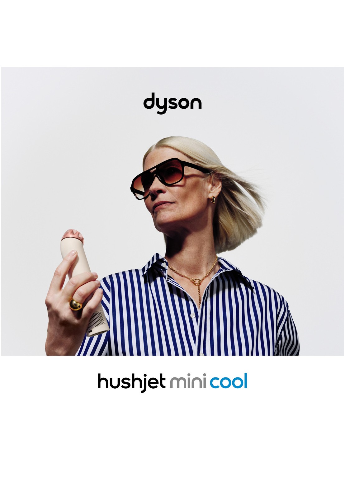 Dyson HushJet™ Mini Cool draagbare ventilator - achterkant 7 lichtroze