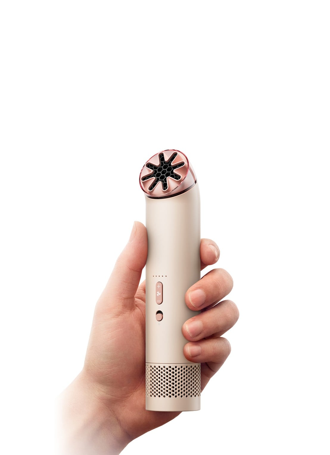 Dyson HushJet™ Mini Cool draagbare ventilator - detail lichtroze