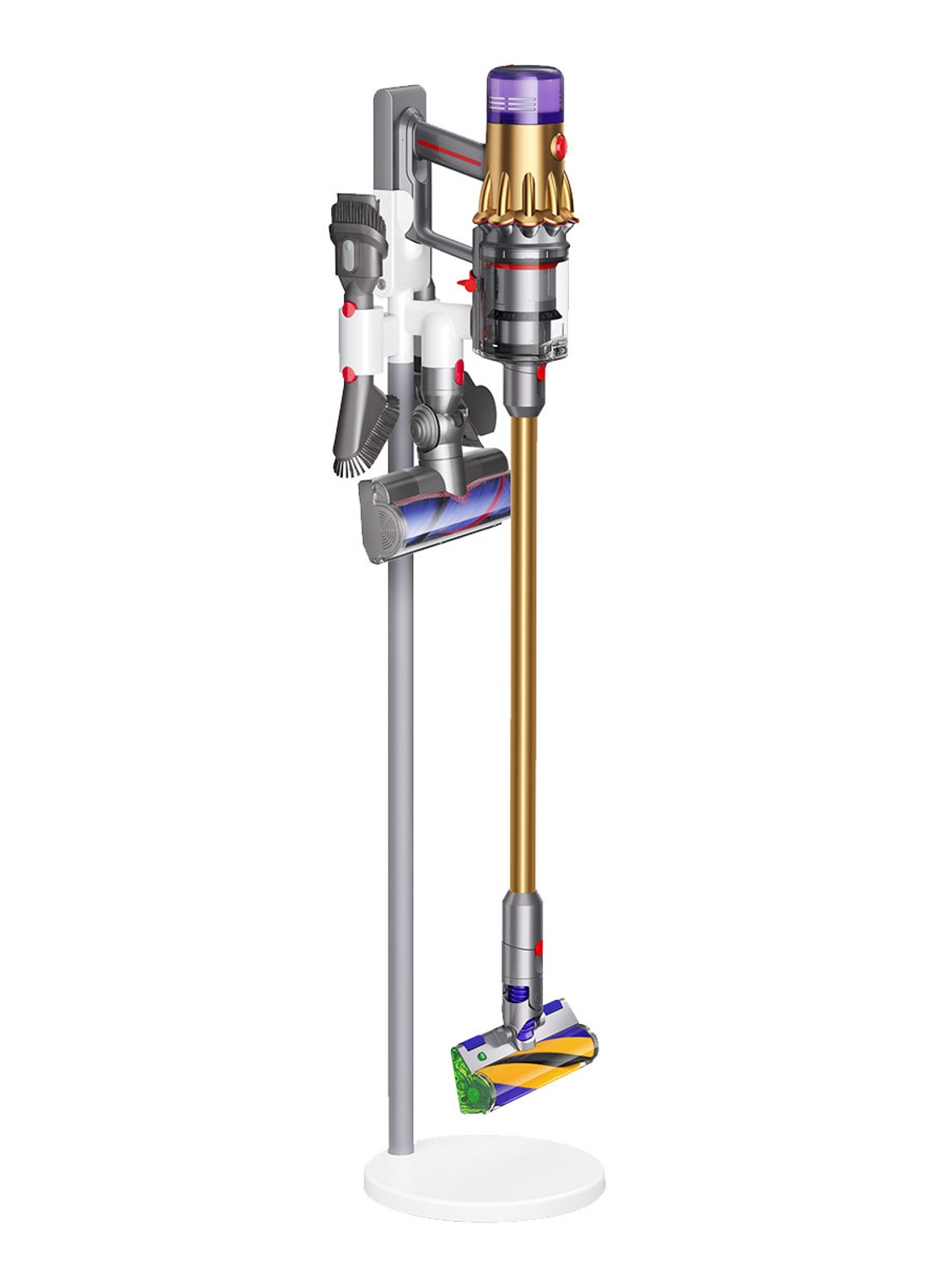 Dyson Jouw cadeau: Vrijstaand Floor Dok t.w.v. €120,00 - voorkant wit