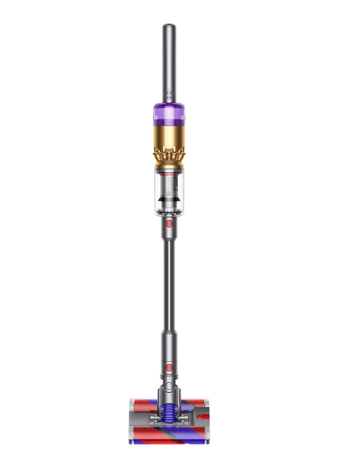 Dyson Omni-Glide+ snoerloze steelstofzuiger 107 cm - nikkel / goud - detail 3 goud