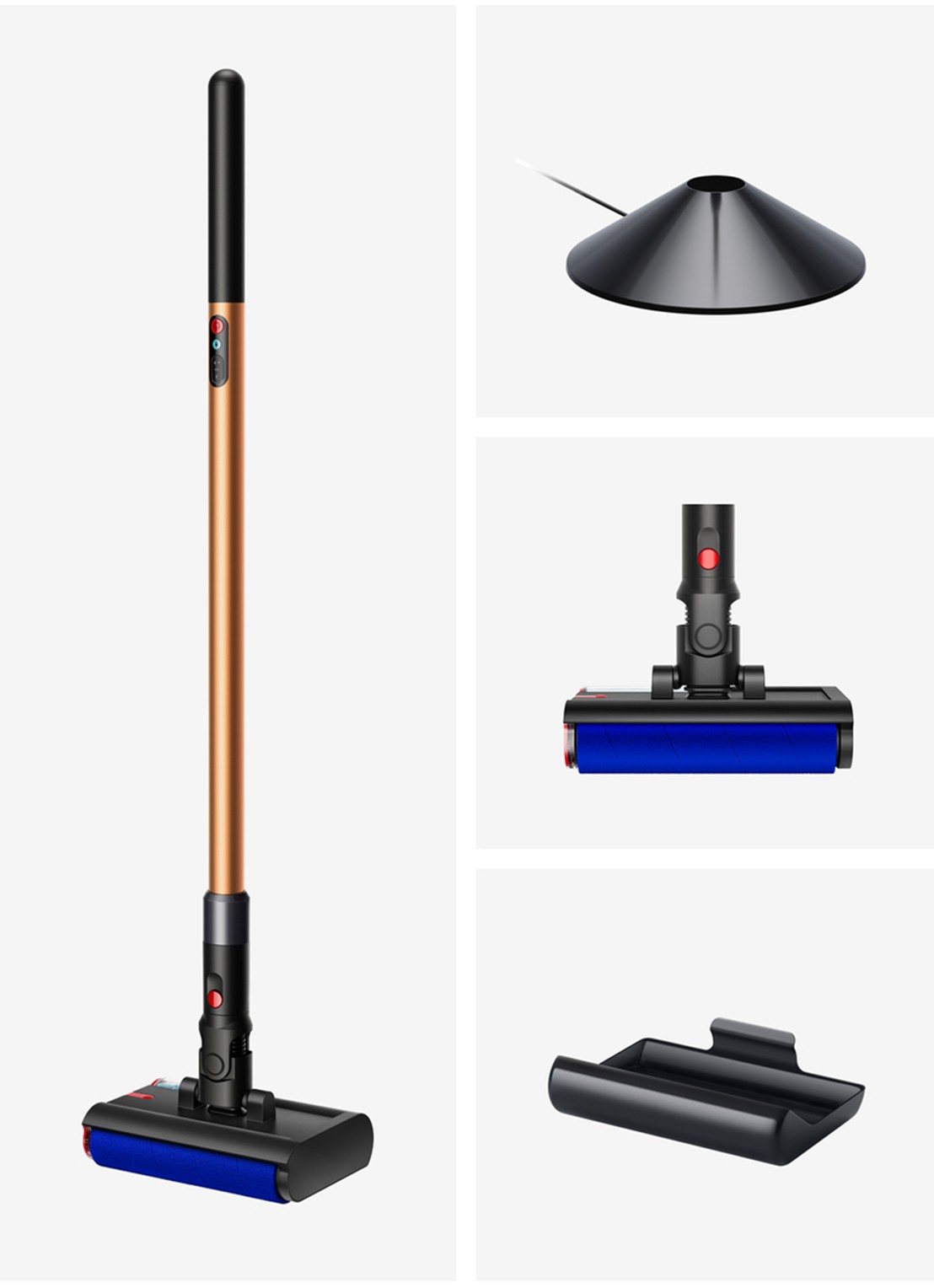 Dyson PencilWash™ vloerreiniger 115 cm - detail 4 oranje