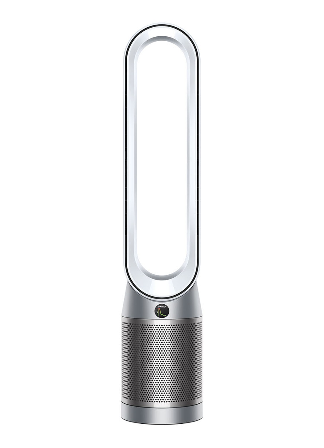 Dyson Purifier Cool Auto React luchtreiniger, koeler & vloerventilator,  105 cm hoog - wit / nikkel - voorkant 6 wit