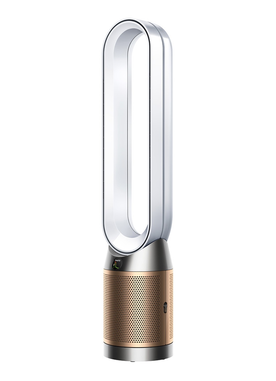 Dyson Purifier Cool PC2 De-NOx​ luchtreiniger & vloerventilator, 105 cm - voorkant zilver