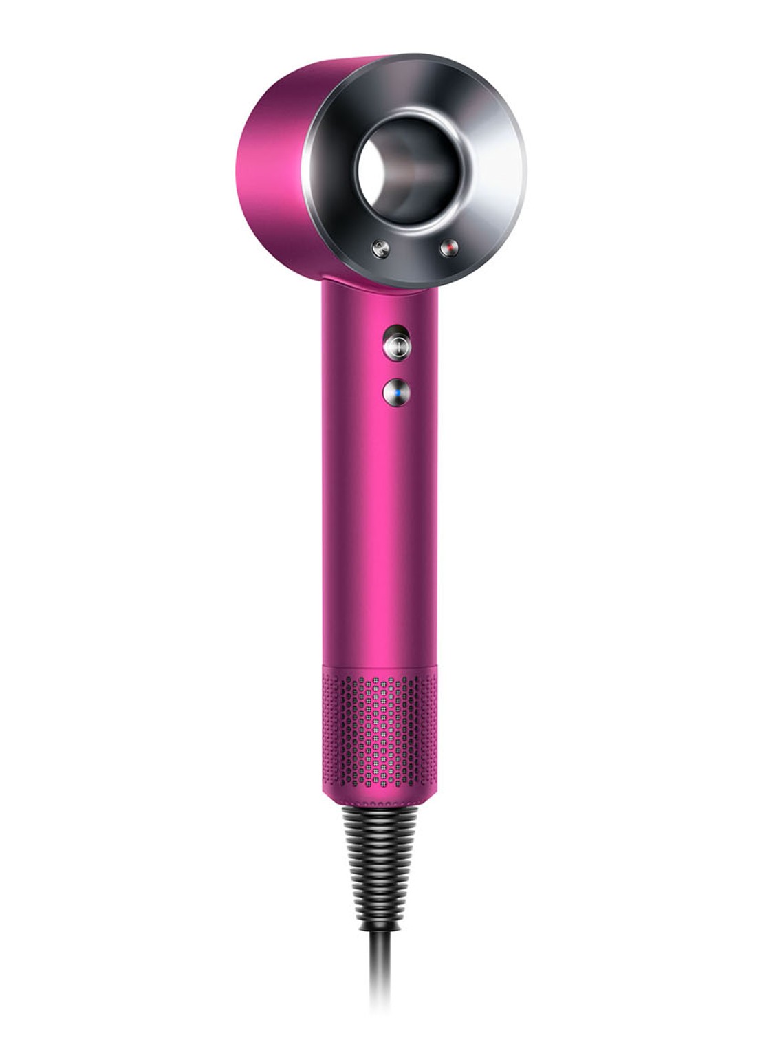 Dyson Supersonic föhn met borstelset - fuchsia / nikkel - Limited Edition - voorkant 5 roze