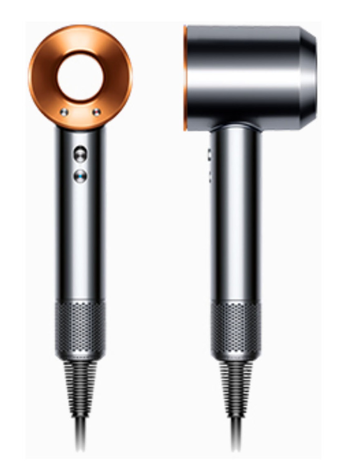 Dyson Supersonic föhn met Flyaway accessoire - nikkel / koper  - detail 2 koper
