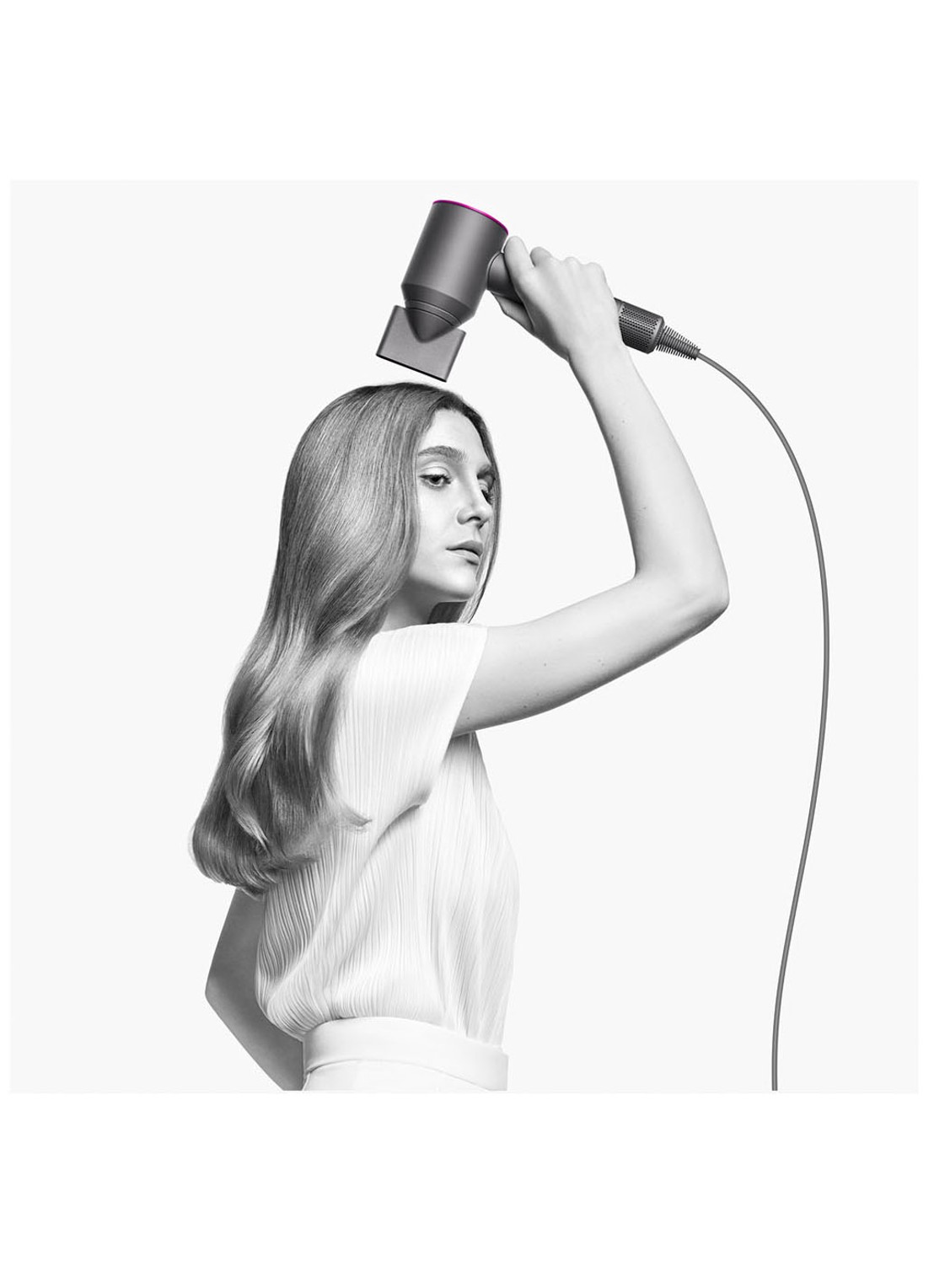 Dyson Supersonic föhn met Flyaway accessoire - nikkel / koper  - voorkant 5 koper