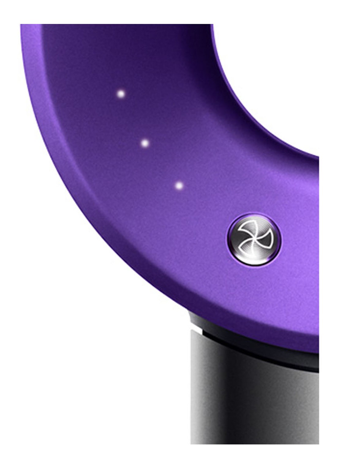 Dyson Supersonic föhn - zwart / paars - detail paars