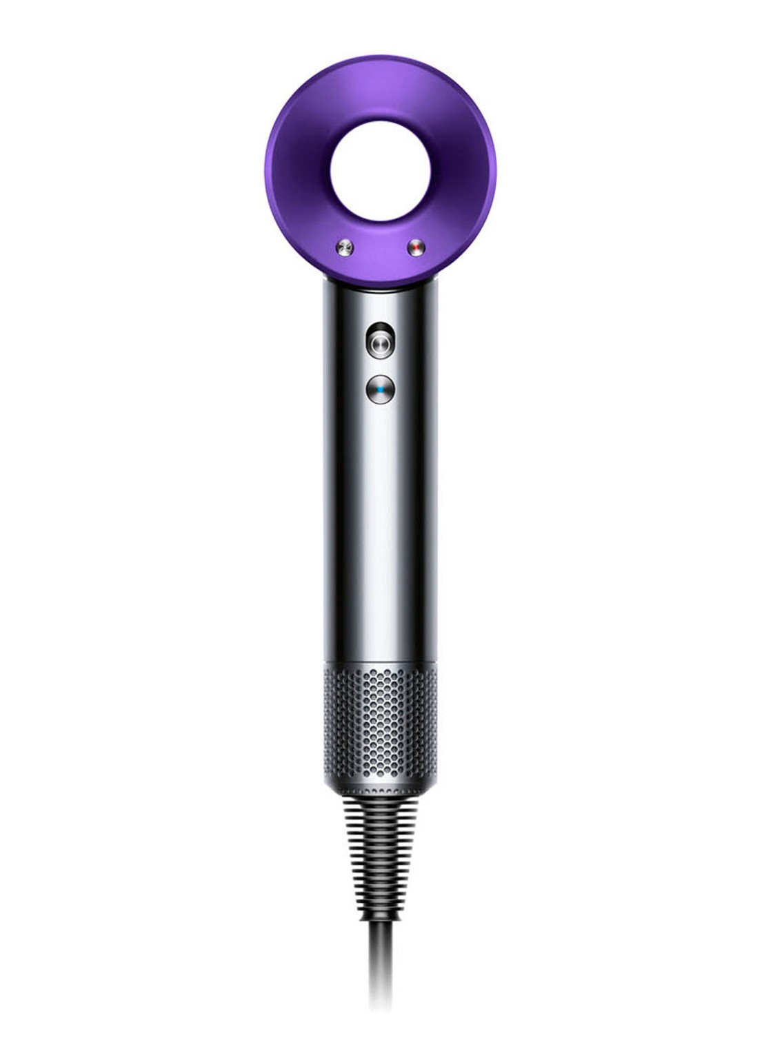 Dyson Supersonic föhn - zwart / paars - voorkant 5 paars
