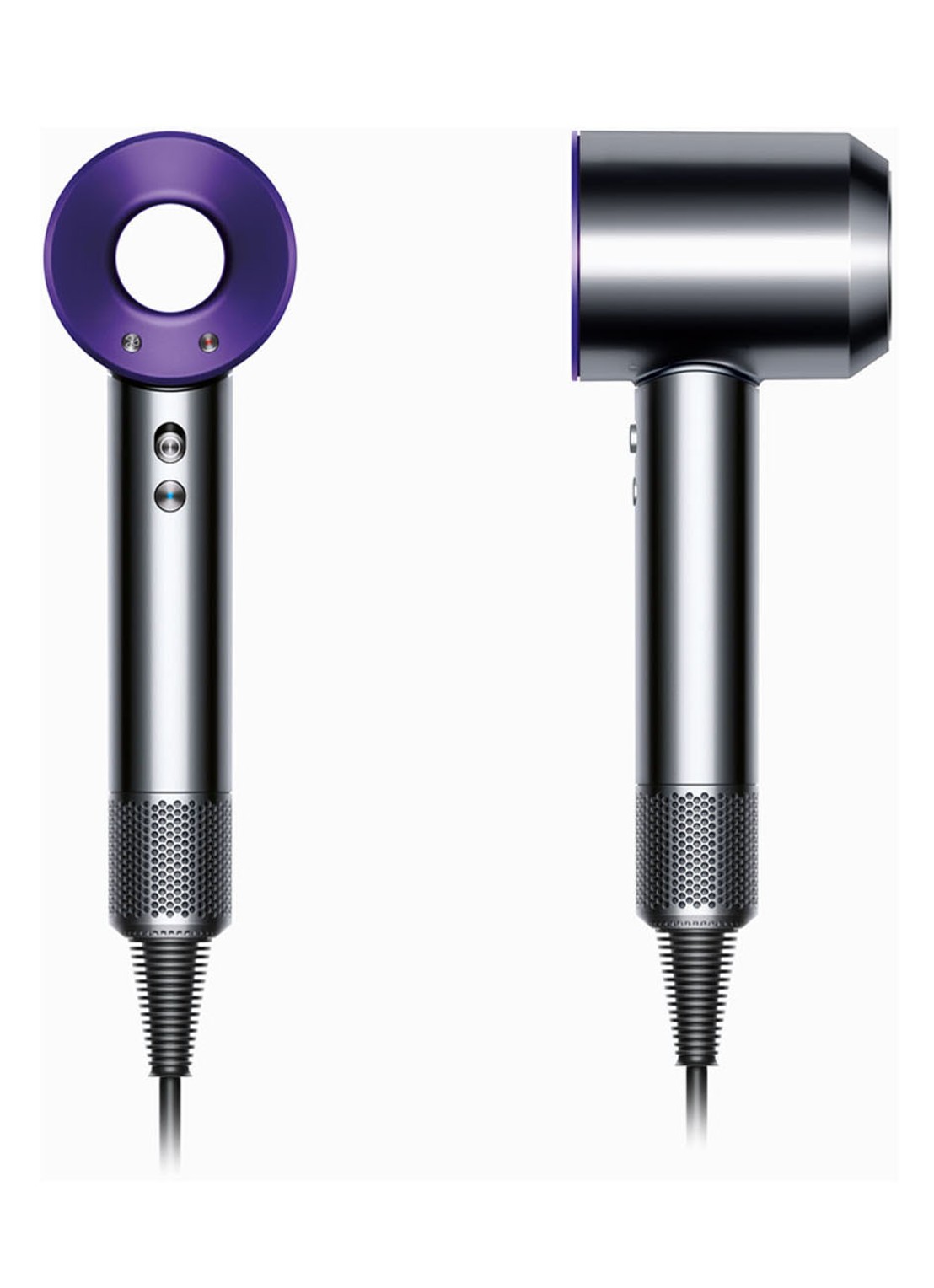 Dyson Supersonic föhn - zwart / paars - voorkant 6 paars