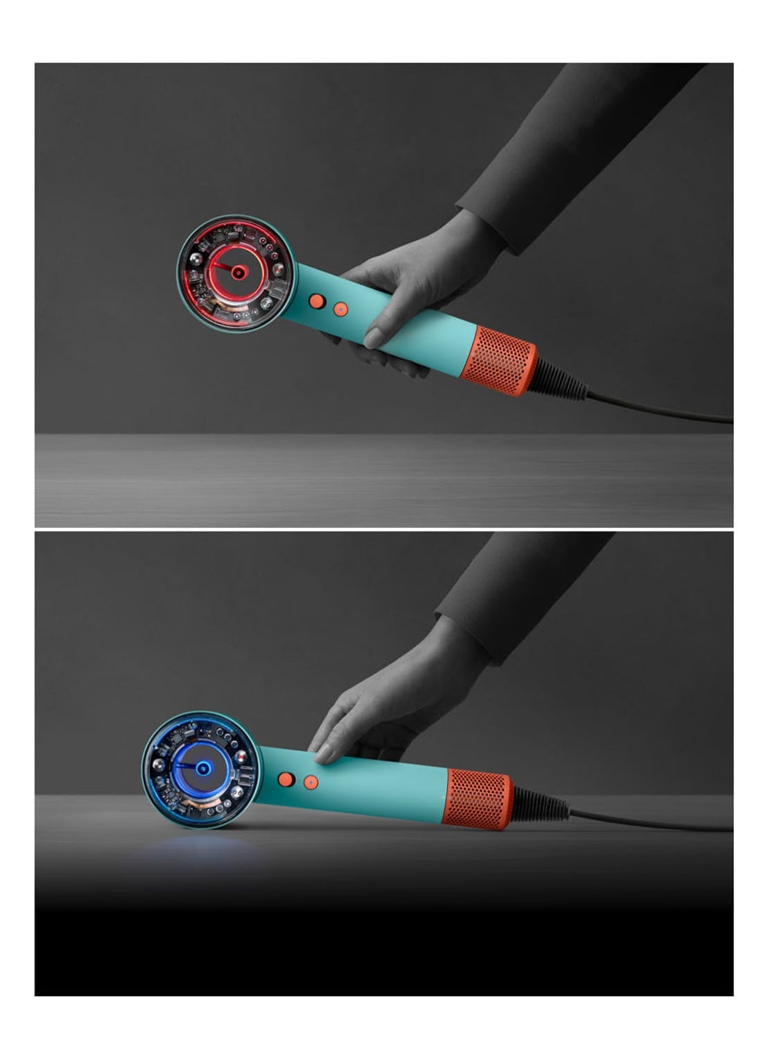 Dyson Supersonic Nural Föhn Curly+Coily  - Ceramic Pink / Rose Gold - detail 3 ceramic pink / rose gold