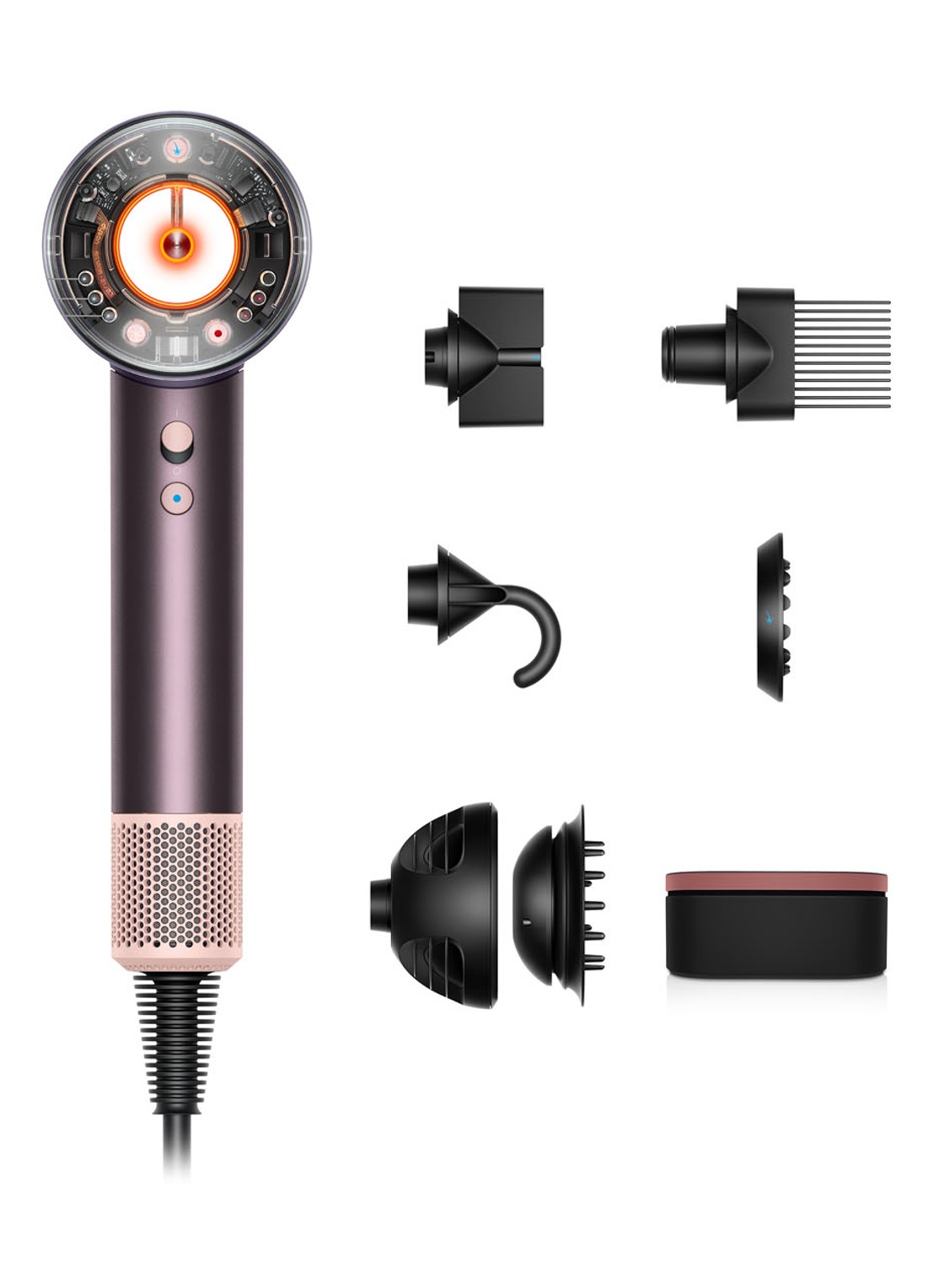 Dyson Supersonic Nural föhn - Jasper Plum - voorkant 4 jasper plum