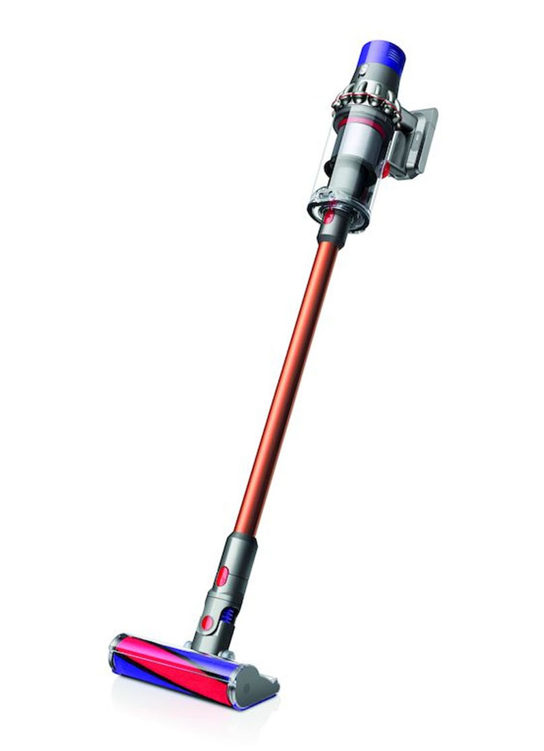 Dyson V10 Absolute snoerloze steelstofzuiger 126 cm - oranje - voorkant 6 oranje