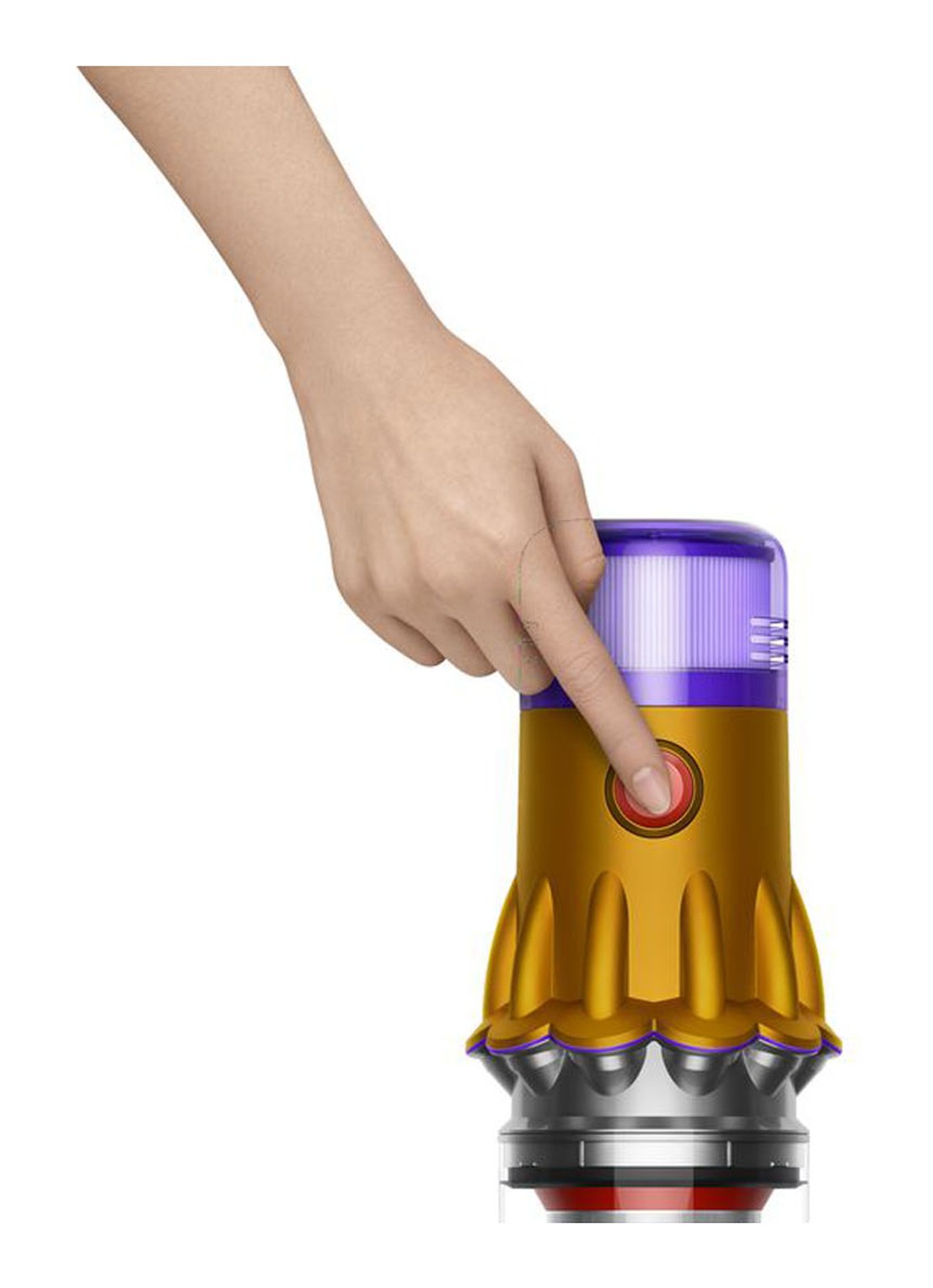 Dyson V12 Detect Slim Absolute steelstofzuiger  - detail 3 zilver
