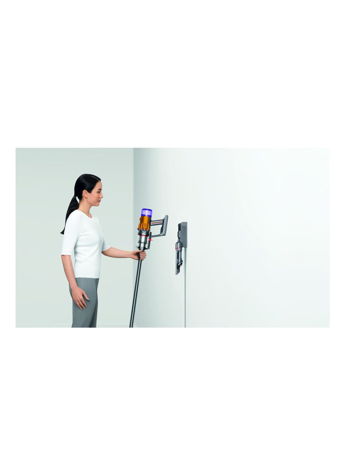 Dyson V12 Detect Slim Absolute steelstofzuiger  - detail 4 zilver
