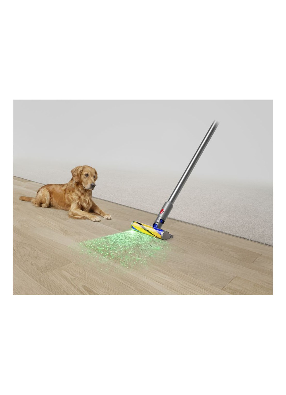 Dyson V15 Detect Absolute snoerloze steelstofzuiger 126 cm - detail 2 zilver