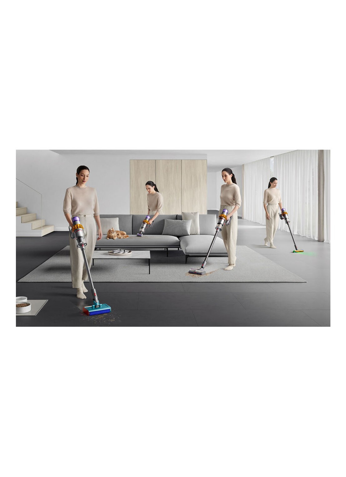Dyson V15 Detect Submarine steelstofzuiger 127,6 cm - nikkel / geel  - detail 4 undefined