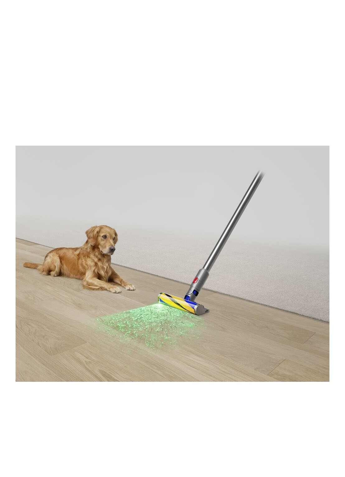 Dyson V15 Detect Total Clean steelstofzuiger - detail 2 antraciet