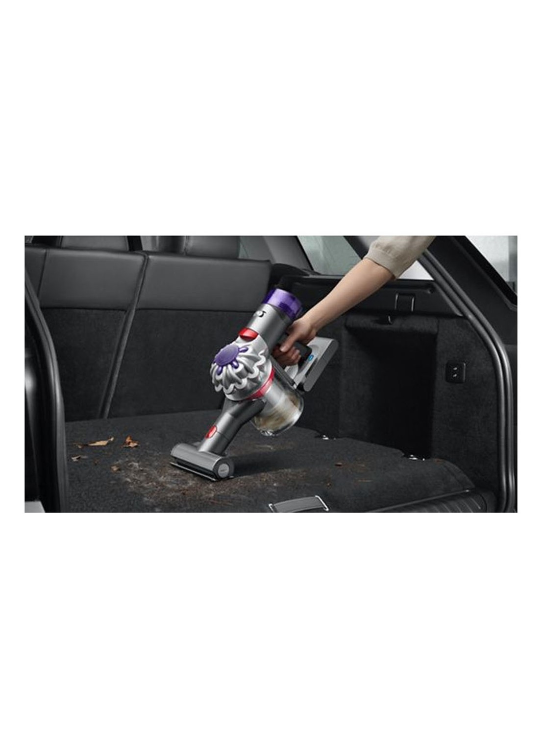 Dyson V8 Absolute (2022) draadloze steelstofzuiger 125,6 cm - zilver / nikkel - detail 3 zilver