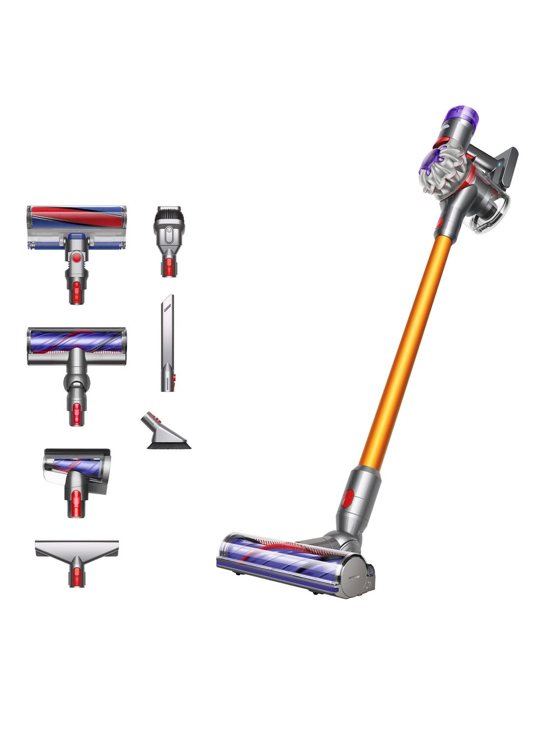 Dyson V8 Absolute steelstofzuiger - voorkant 5 antraciet