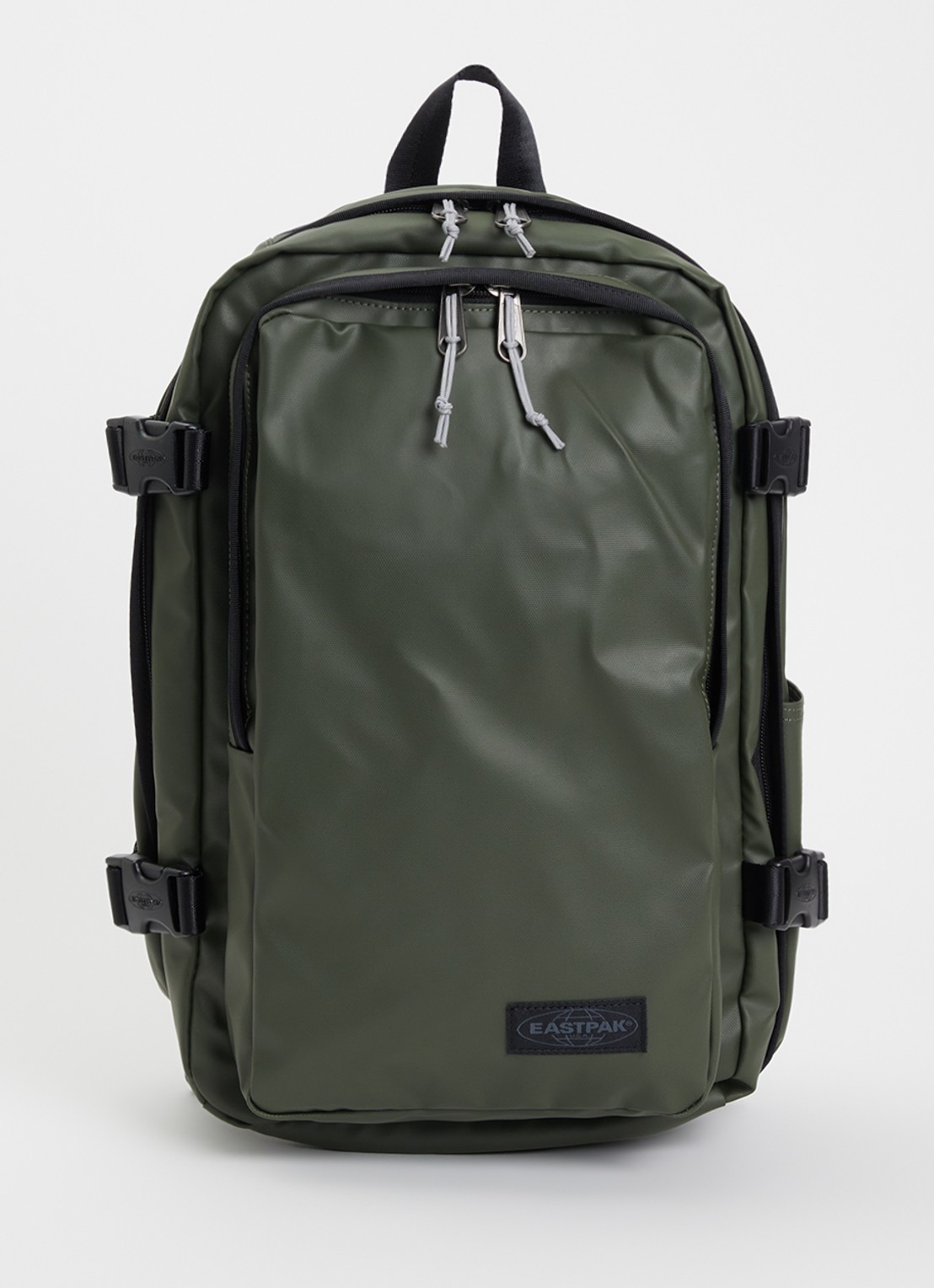 Eastpak Cabin pak'R rugzak met logo - voorkant 3 legergroen