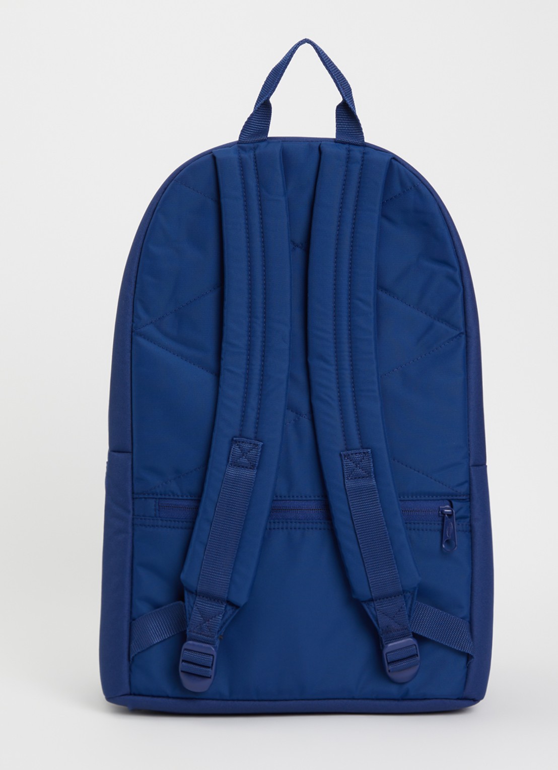 Eastpak DBL office rugzak met 17 inch laptopvak  - achterkant 2 donkerblauw
