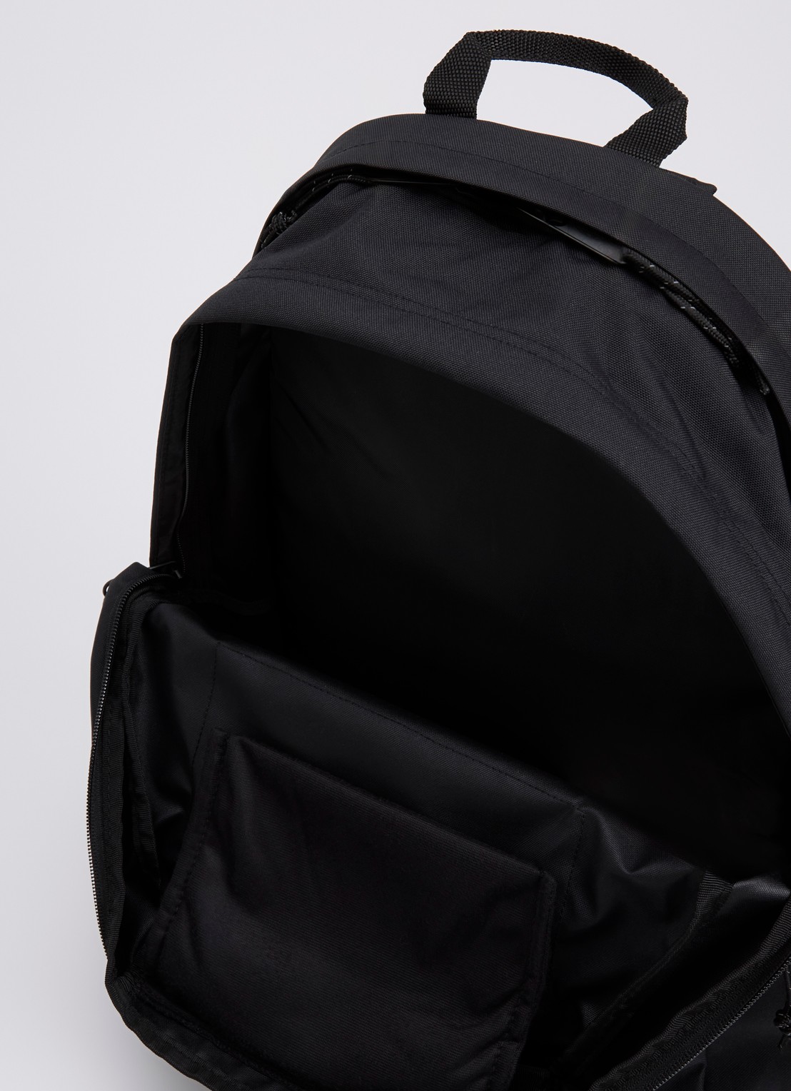Eastpak Double Office rugzak met 17 inch laptopvak - detail zwart