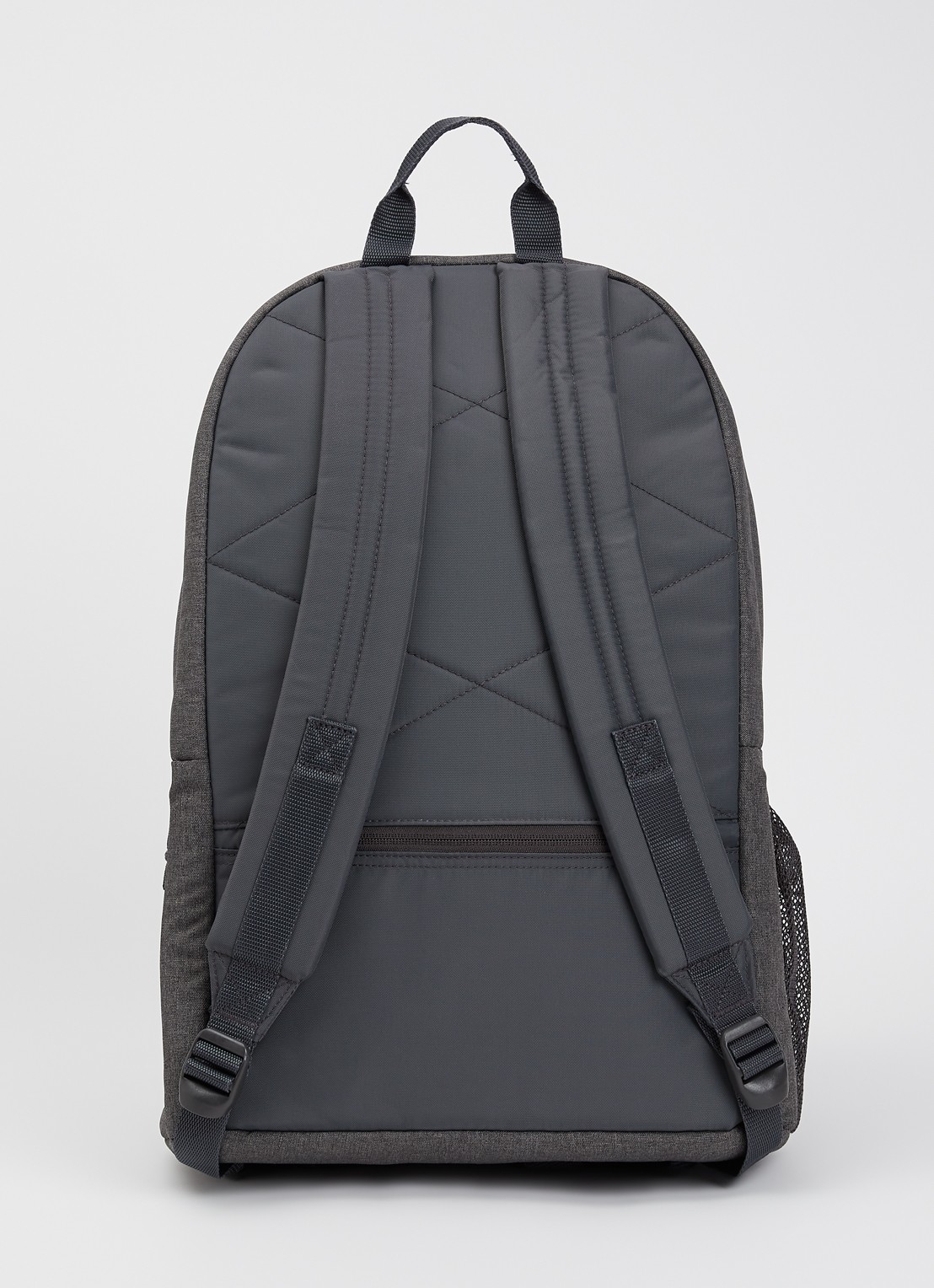 Eastpak Double Office rugzak met 17 inch laptopvak - achterkant donkergrijs