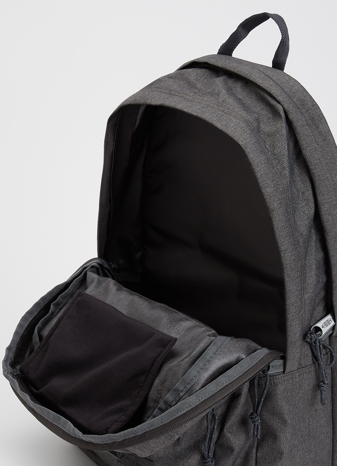 Eastpak Double Office rugzak met 17 inch laptopvak - detail 2 donkergrijs
