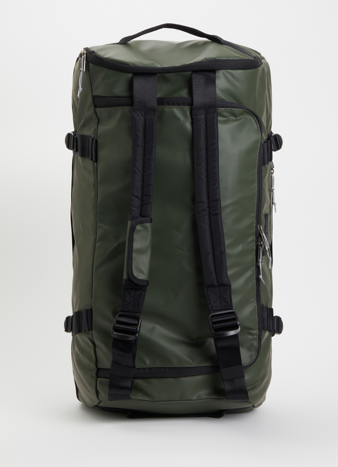 Eastpak Duffel M weekendtas met waterafstotende coating  - achterkant groen