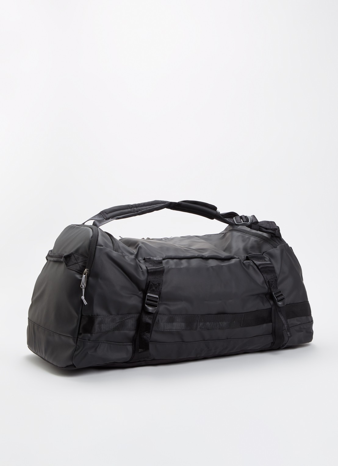 Eastpak Duffel Pack M weekendtas met waterafstotende coating - achterkant zwart