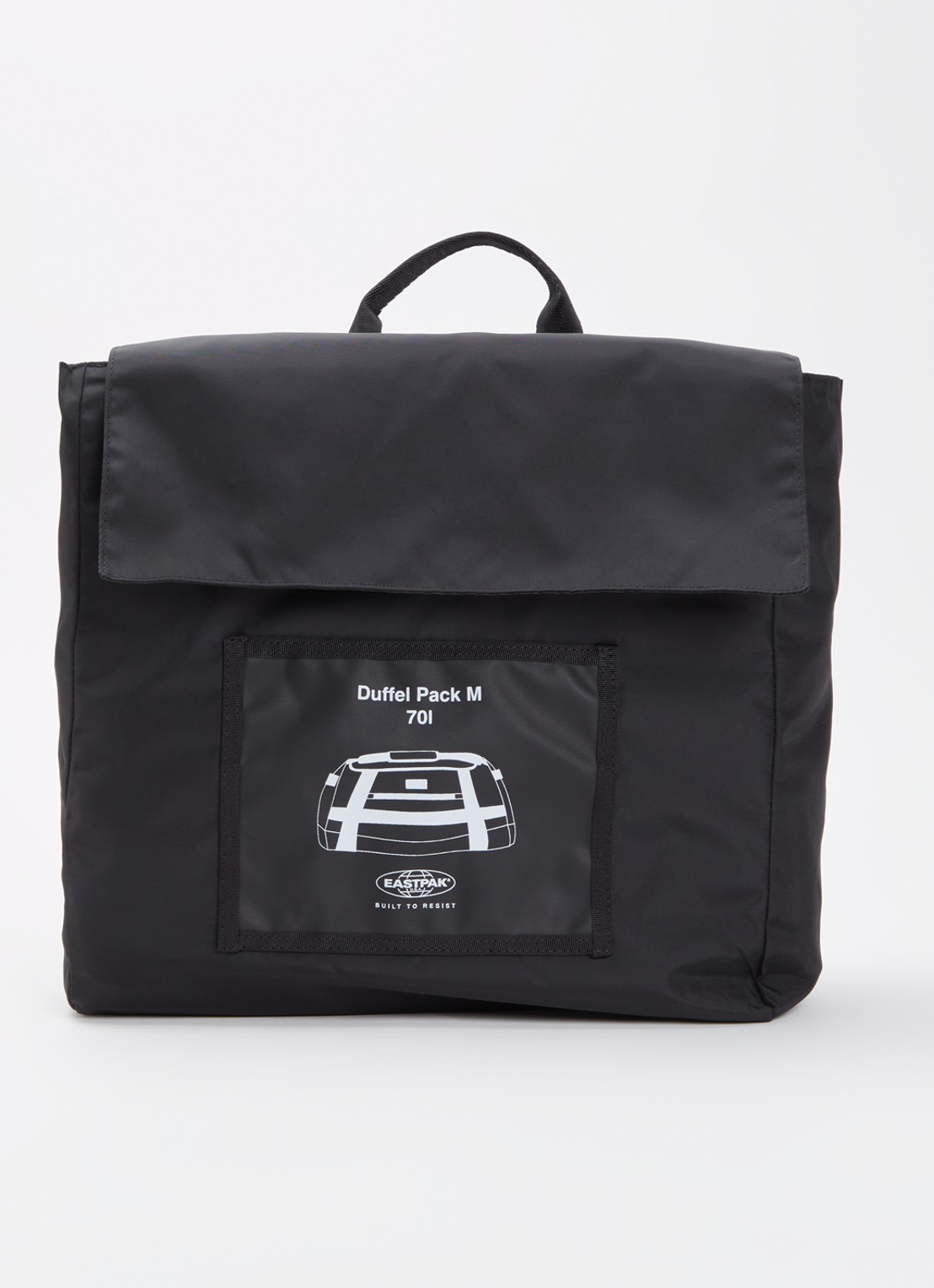 Eastpak Duffel Pack M weekendtas met waterafstotende coating - detail 3 zwart
