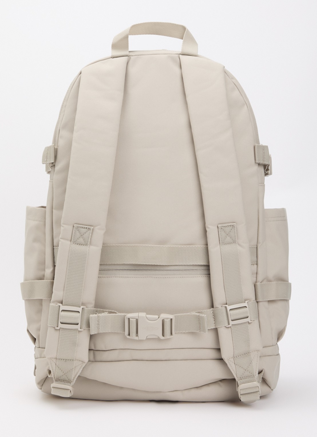 Eastpak Everyday Pak'r rugzak met 16 inch laptopvak - achterkant 3 beige