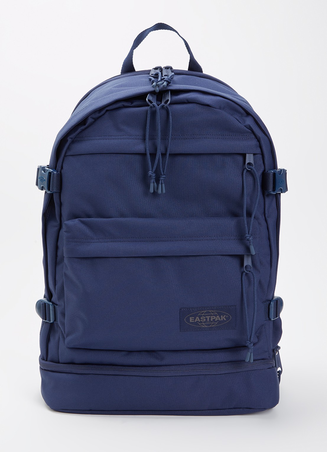 Eastpak Everyday Pak'r rugzak met 16 inch laptopvak - voorkant donkerblauw