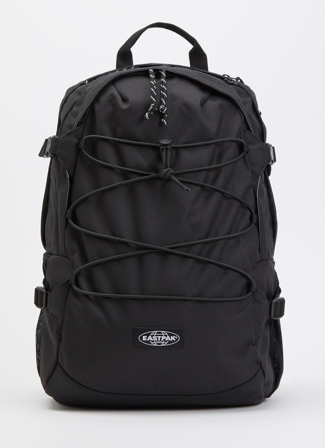Eastpak Gerys Pro rugzak met 16 inch laptopvak - voorkant zwart