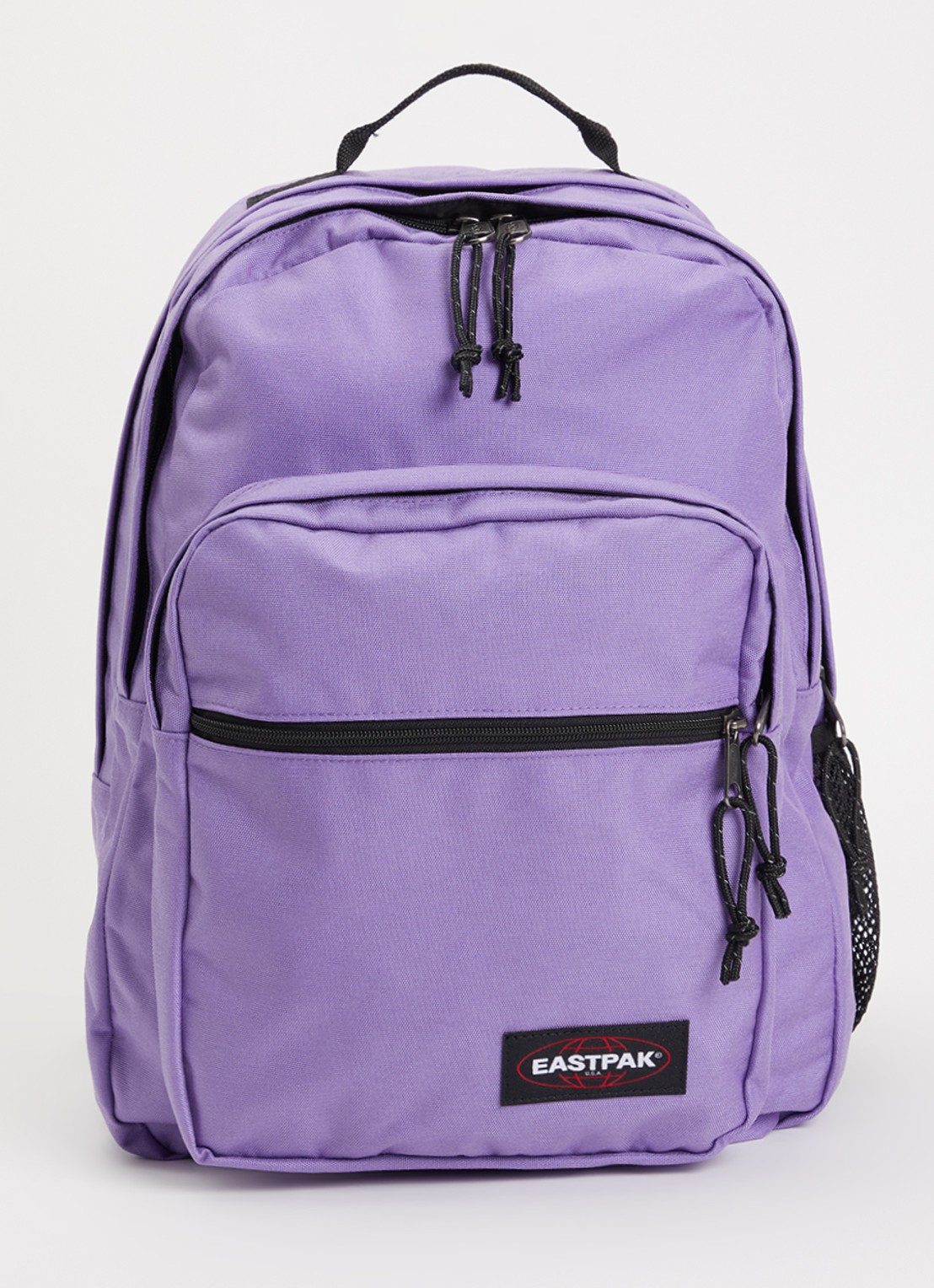 Eastpak Morius rugzak met 15 inch laptopvak  - voorkant paars