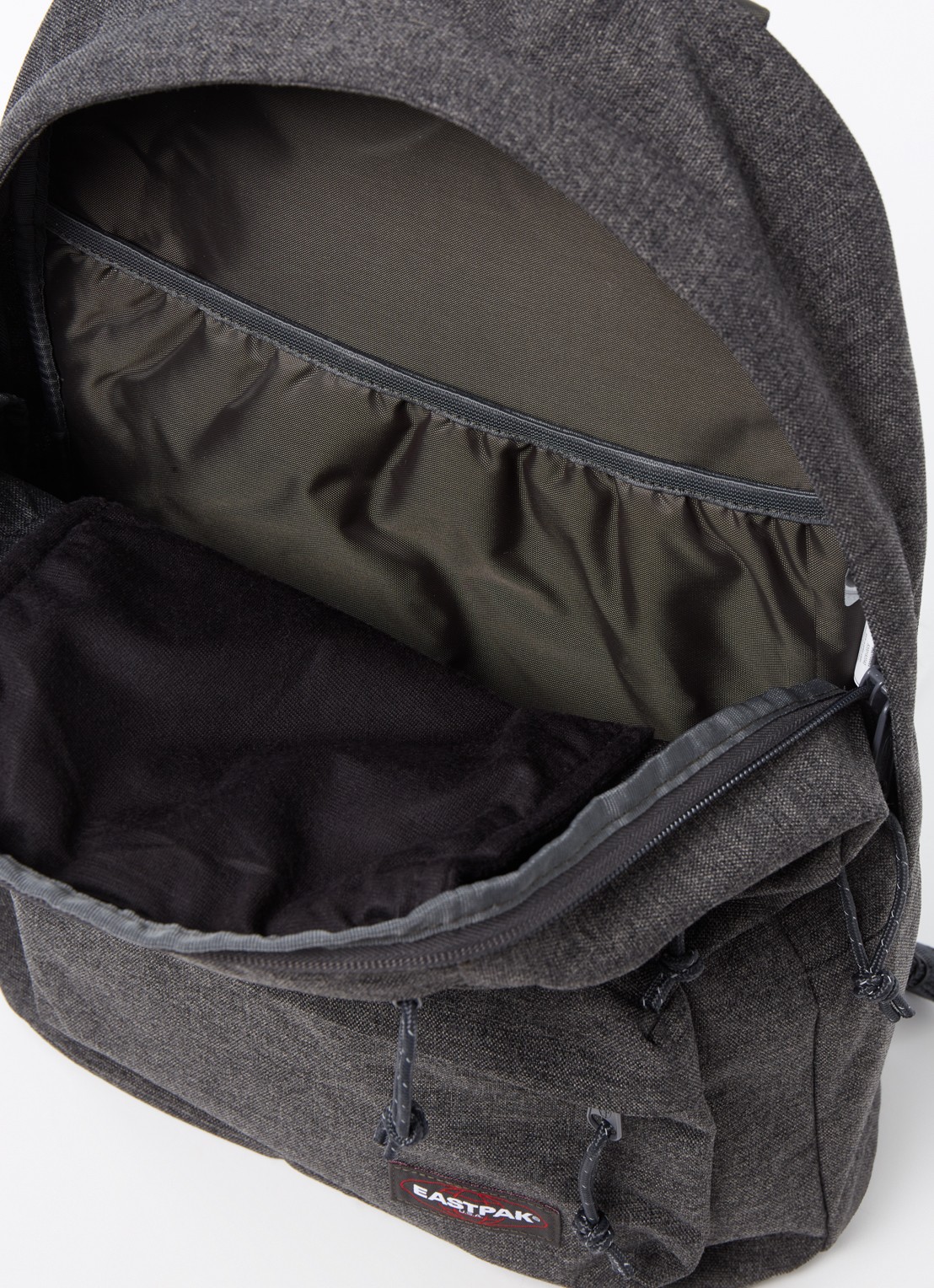 Eastpak Padded Double rugzak met 13 inch laptopvak - detail 2 grijsmele