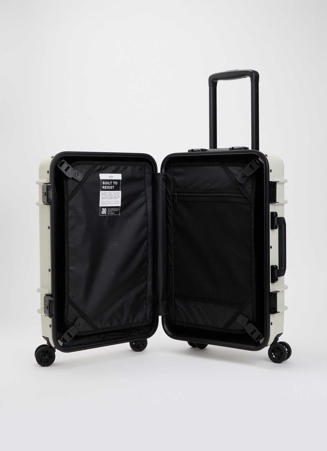 Eastpak Resist'R Case S spinner 55 cm - voorkant 2 zand
