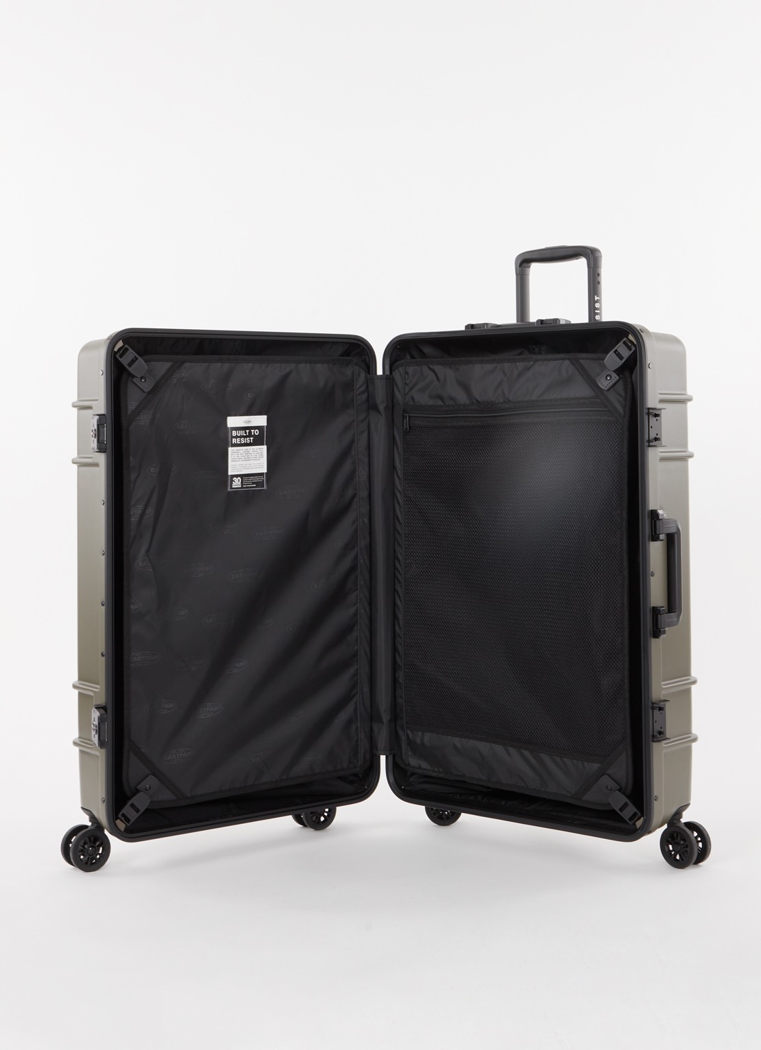 Eastpak Resist'R spinner 78 cm - voorkant 2 legergroen
