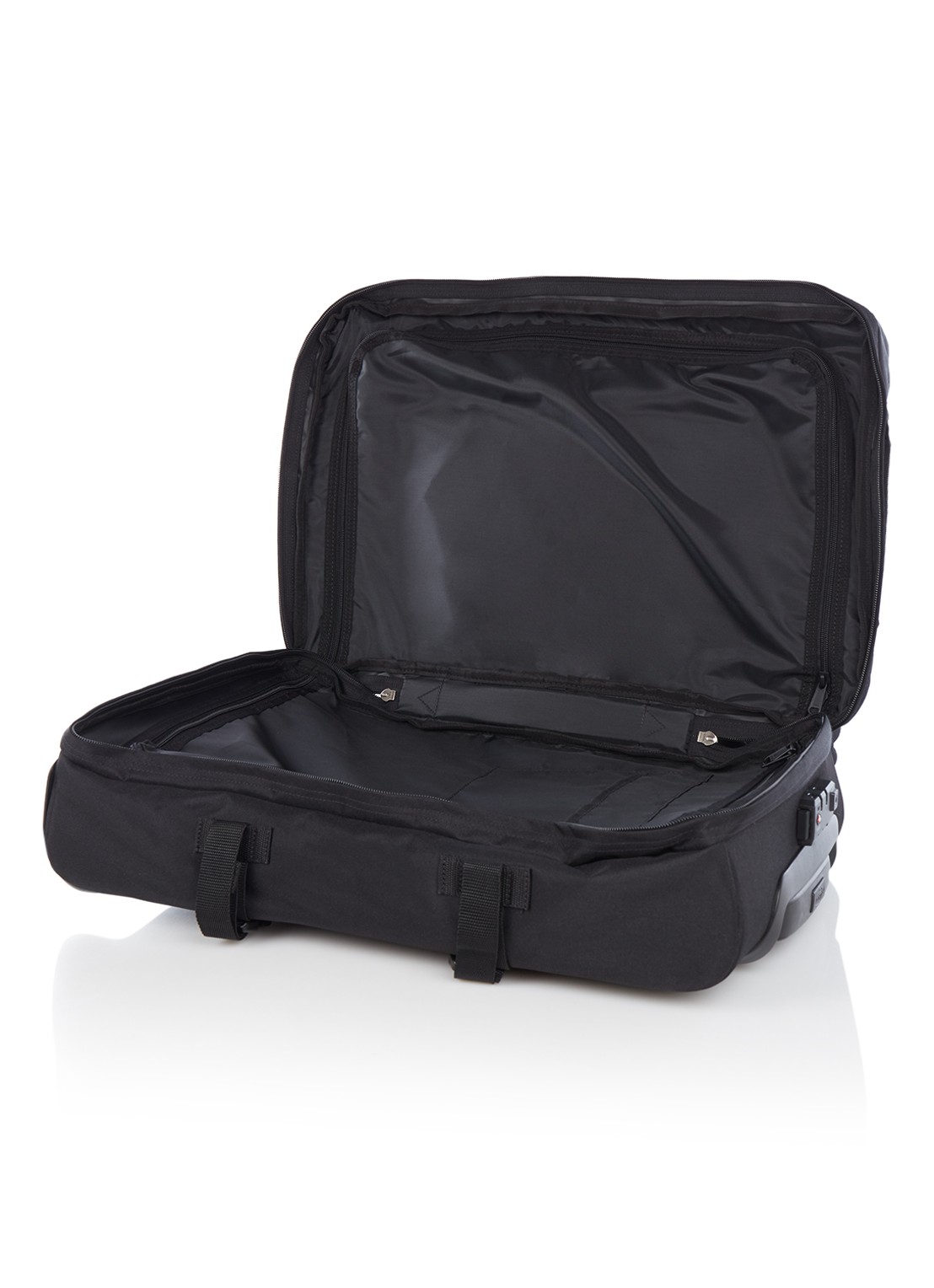 Eastpak Strapverz trolley 51 cm - detail 2 zwart