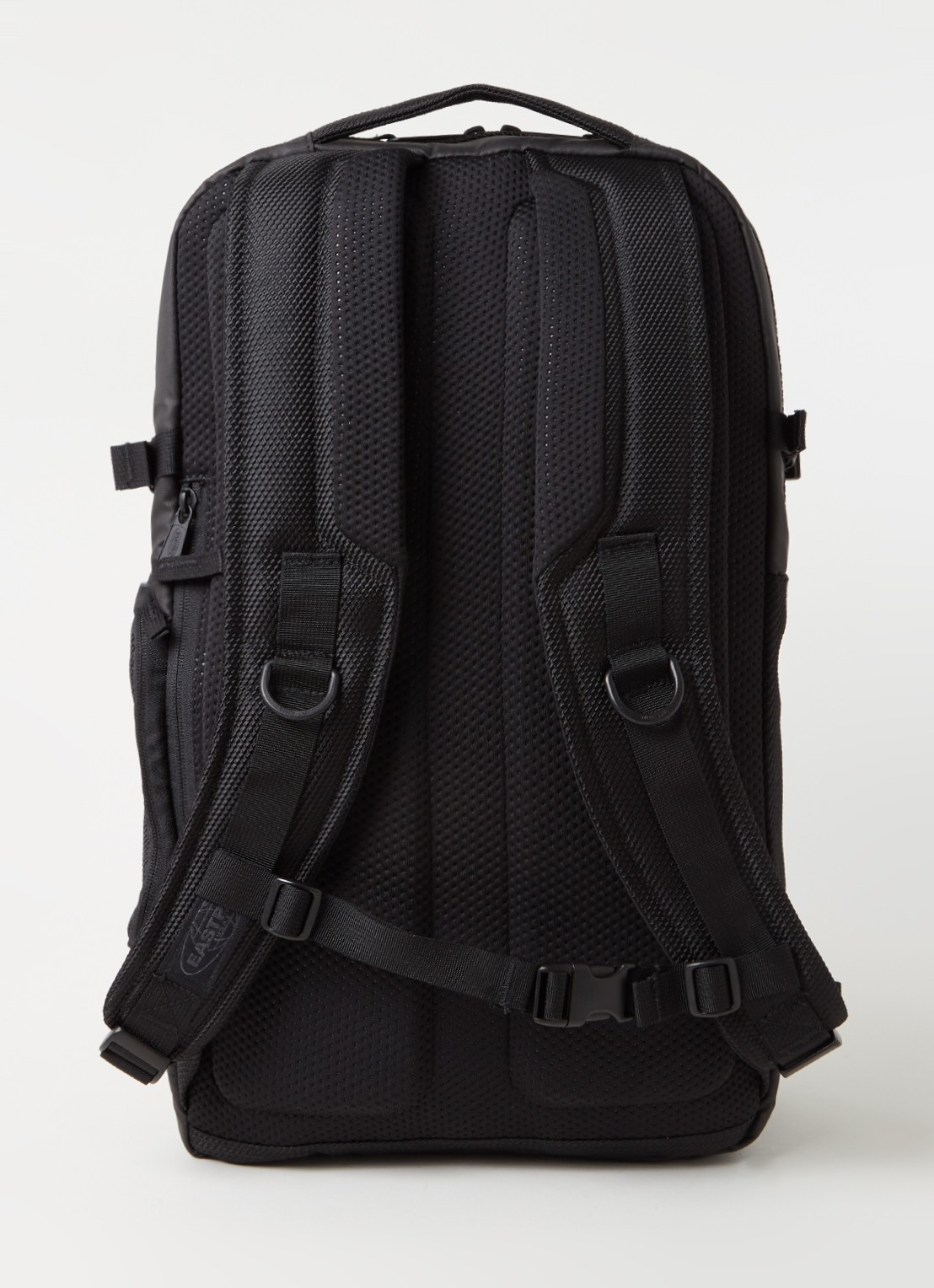 Eastpak Tecum L rugzak met 15 inch laptopvak - achterkant zwart