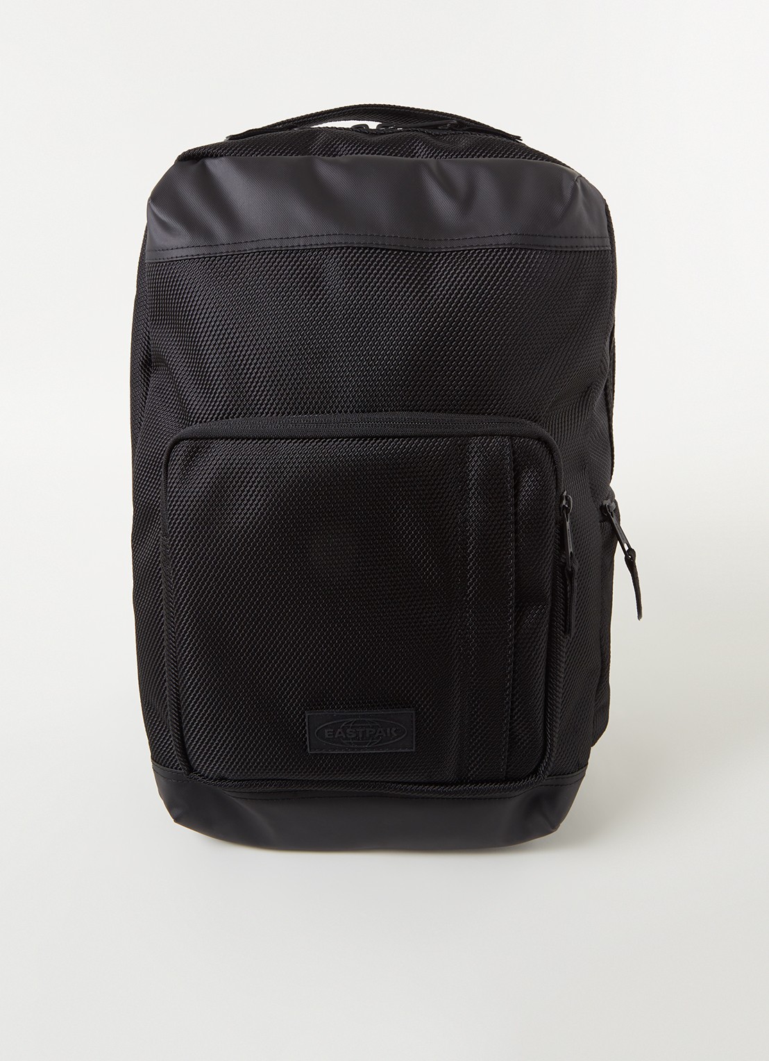 Eastpak Tecum S Cnnct Coat rugzak met 13.3 inch laptopvak - voorkant 2 zwart