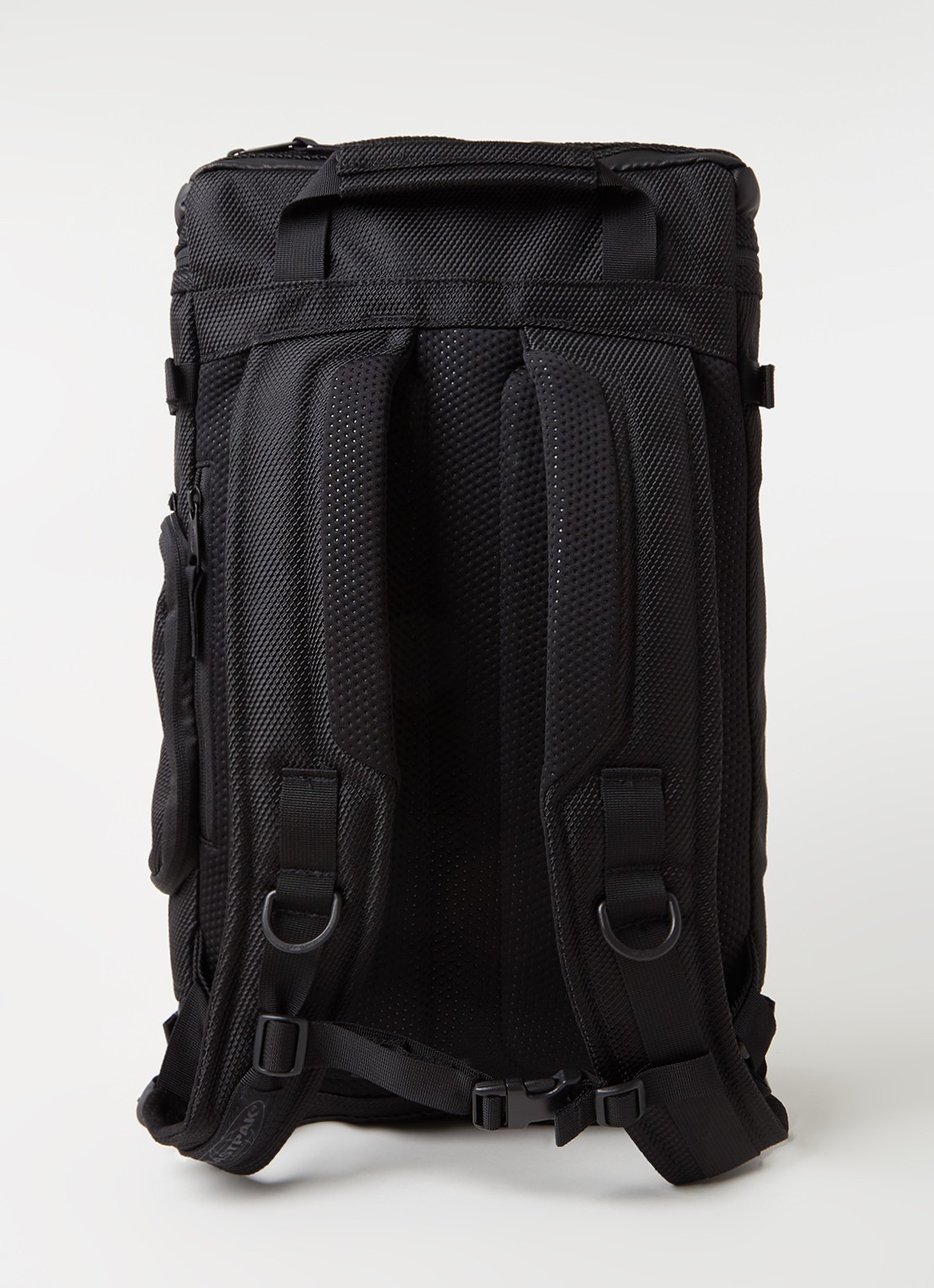 Eastpak Tecum Top rugzak met 15 inch laptopvak - achterkant zwart