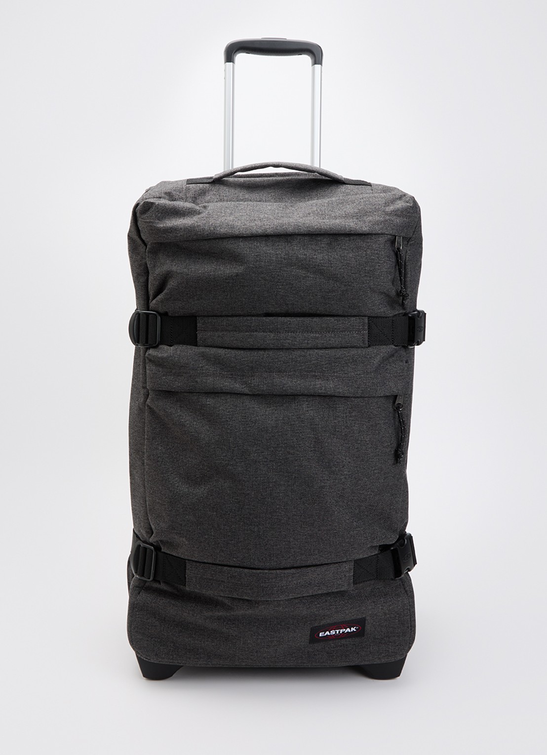 Eastpak Transit'R Plus M trolley 67 cm - voorkant zwart