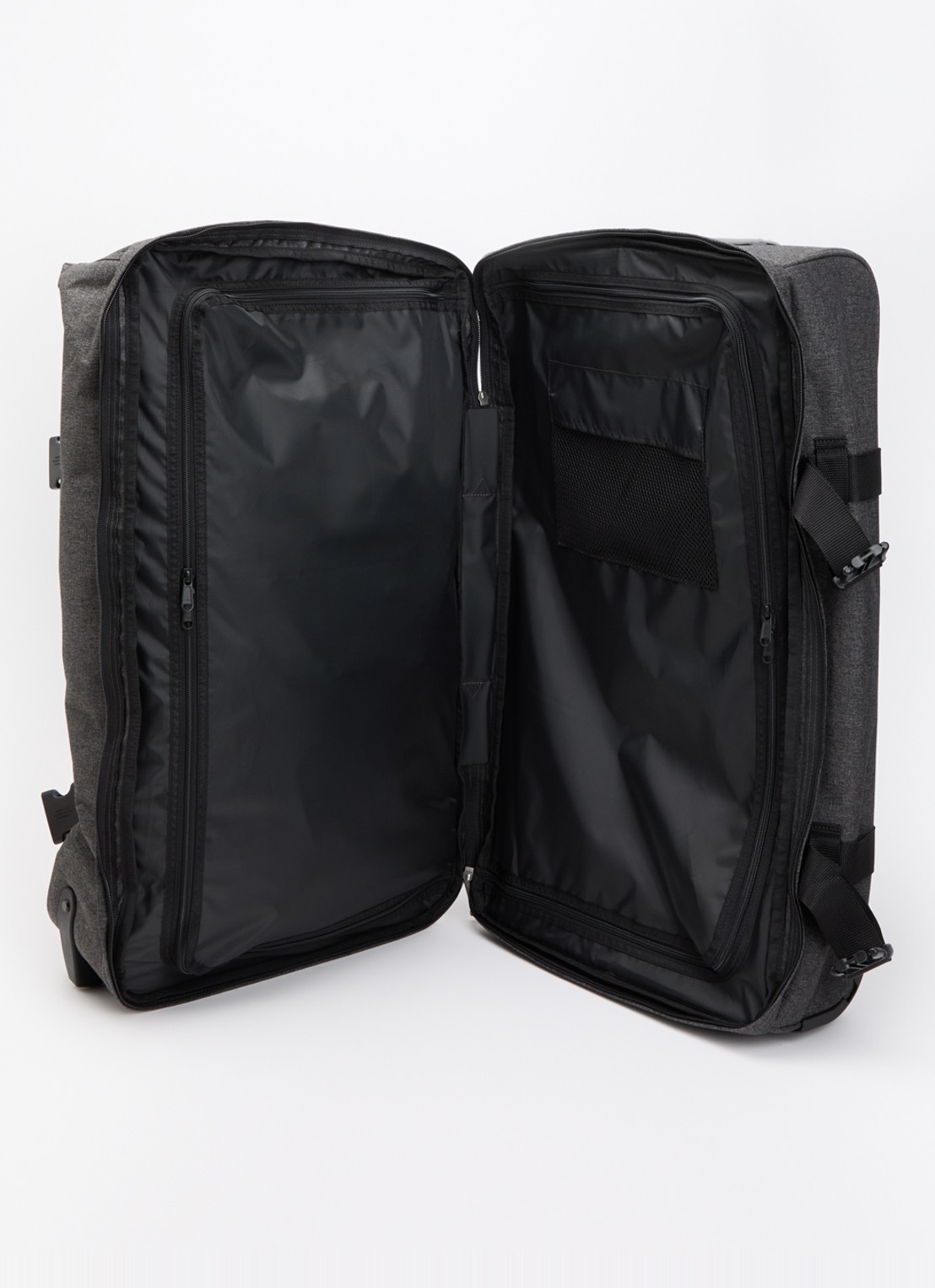 Eastpak Transit'R Plus M trolley 67 cm - voorkant 2 zwart