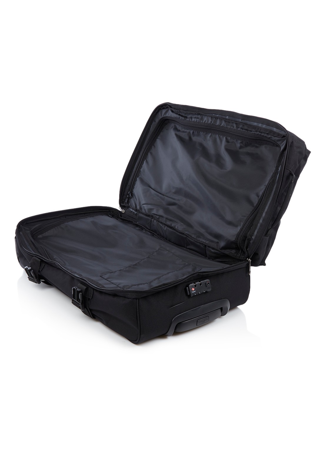 Eastpak Tranverz M trolley 67 cm - detail zwart