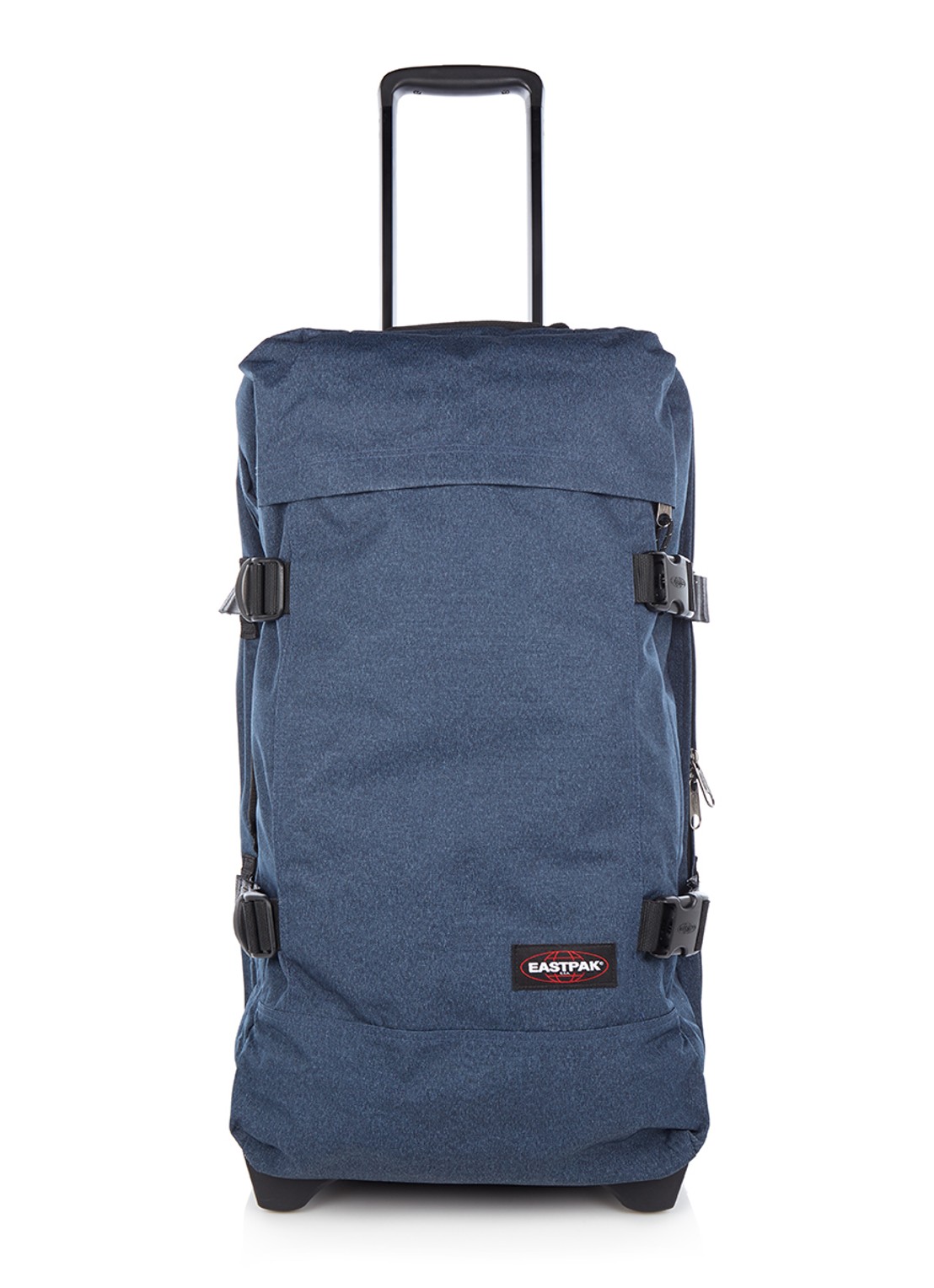 Eastpak Tranverz M trolley 67 cm - voorkant indigo