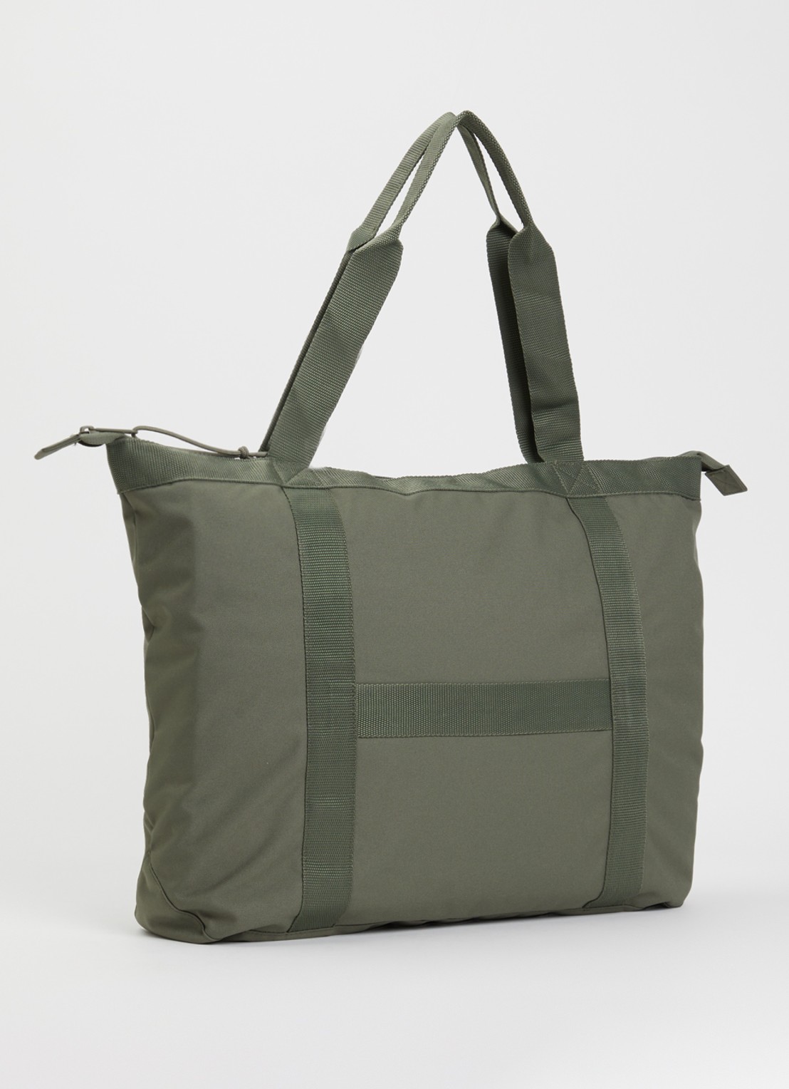 Eastpak Travel Tote schoudertas met 16 inch laptopvak - achterkant 5 mosgroen