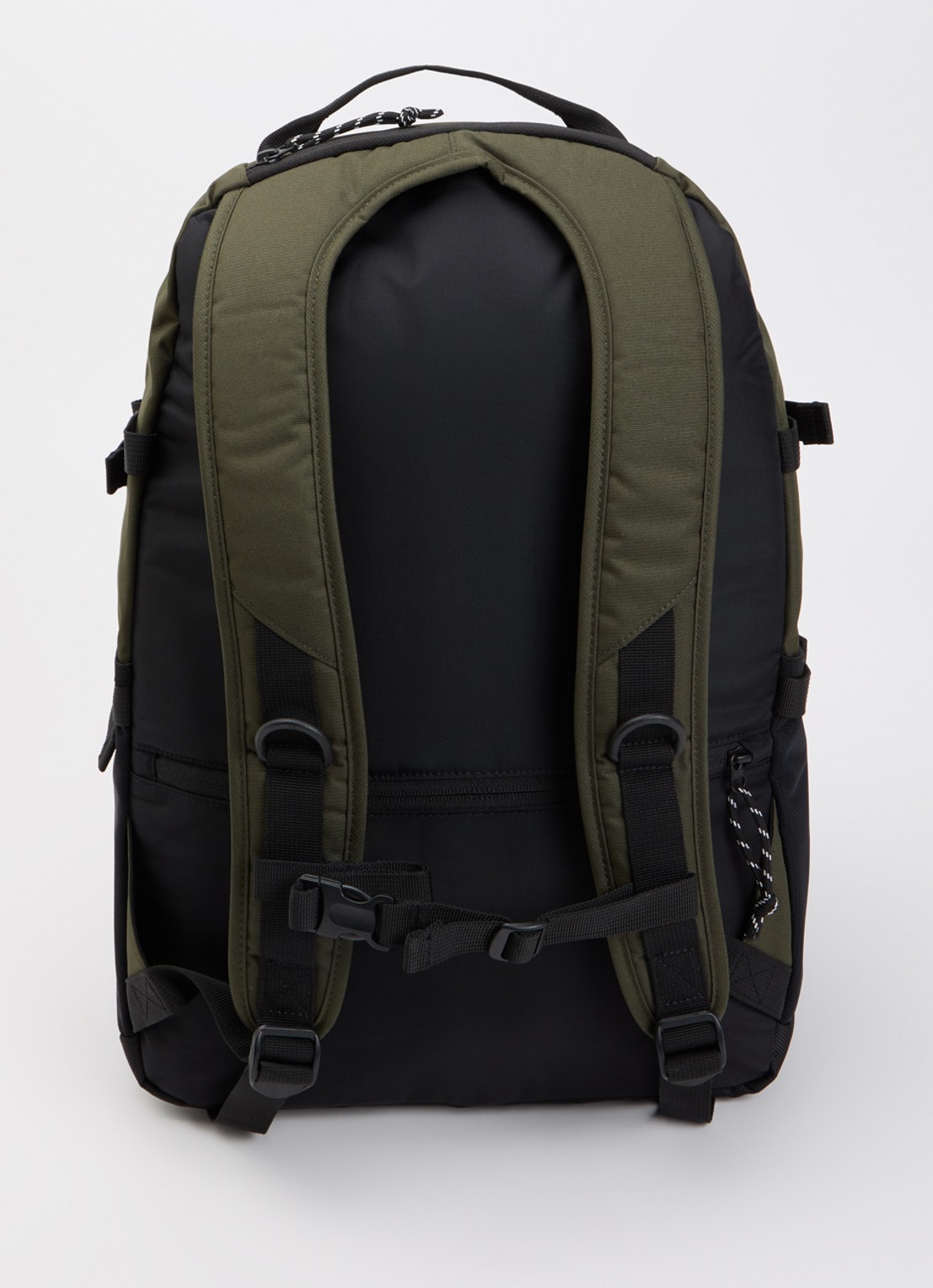 Eastpak Volker Pro rugzak met 16 inch laptopvak   - achterkant 2 bronsgroen