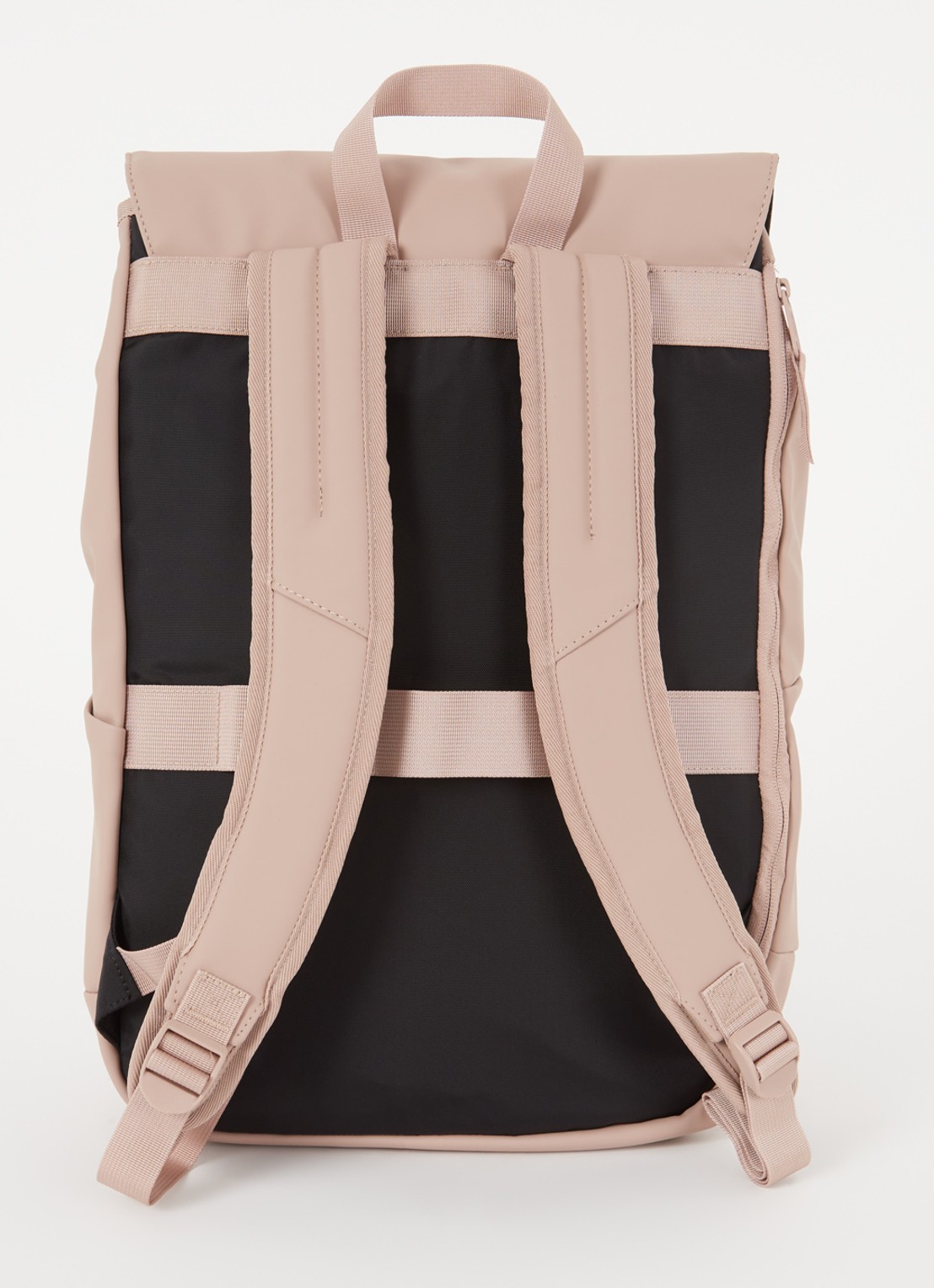 Eastpak Yarin rugzak met 16 inch laptopvak - achterkant 2 zalmroze